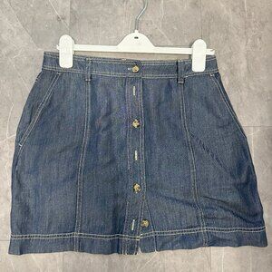 Bella Dahl Seamed Button Front Skirt
